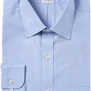 Brooks Brothers Men's Non-Iron Light Blue Dress Shirt